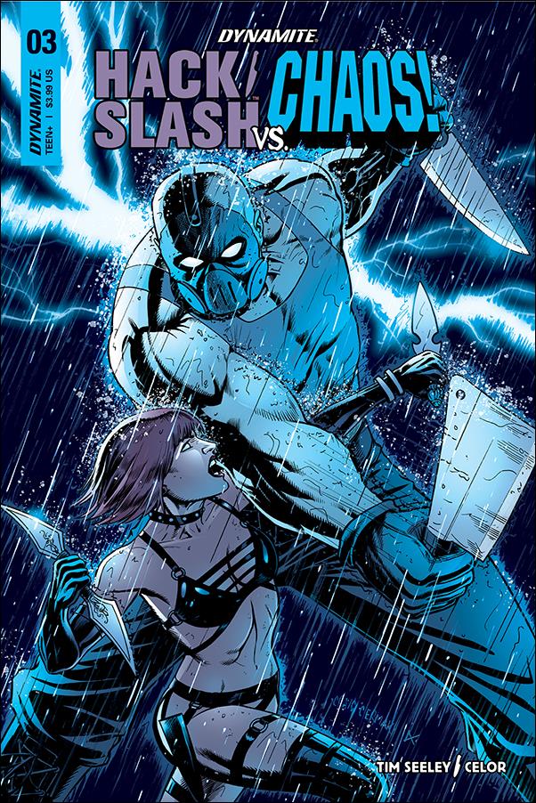 Hack/Slash vs Chaos issue 3-B Craig Cermak Cover