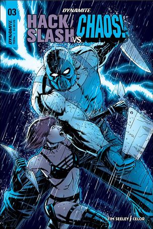 Hack/Slash vs Chaos issue 3-B Craig Cermak Cover