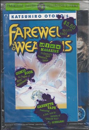 Farewell to Weapons issue 1-B Polybagged w/Dirt Magazine #1 & Cassette Tape