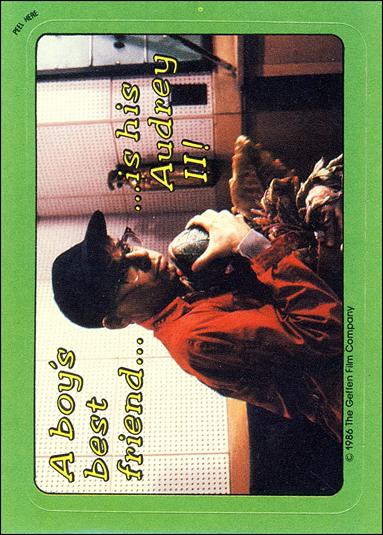 Little Shop of Horrors (Movie) (Base Set) card 4 A Boy's Best Friend...