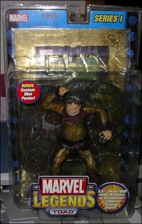Marvel Legends (Series 1) figure 6-B Toad (Gold Foil Poster)