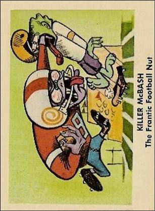 Weird-Ohs (Base Set) card 17 Killer McBash The Frantic Football Nut
