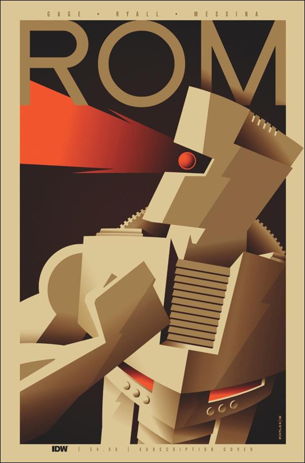 ROM (2016) issue 1-C Tom Whalen Subscription Cover