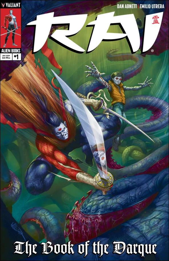 Rai: The Book of the Darque issue 1 Toby Willsmer Cover