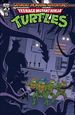 Teenage Mutant Ninja Turtles: Saturday Morning Adventures Continued issue 15 Dan Schoening Cover