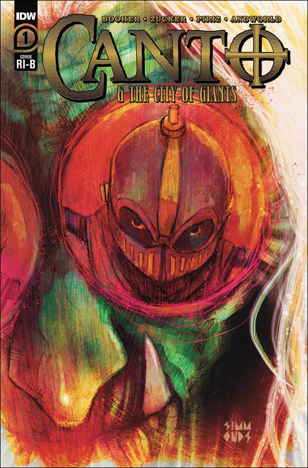 Canto & the City of Giants issue 1-C Martin Simmonds 1:25 Cover
