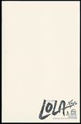 Lola XOXO (2014) issue 1-E Blank Sketch Cover