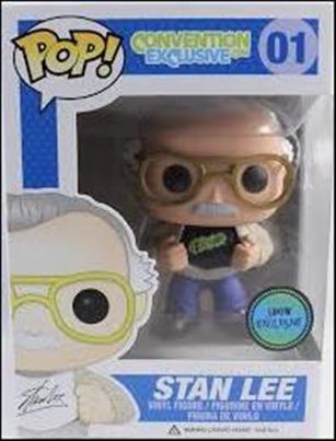 POP! Stan Lee figure 1-C Stan Lee  Excelsior (2014 Wizard World) 1/1000