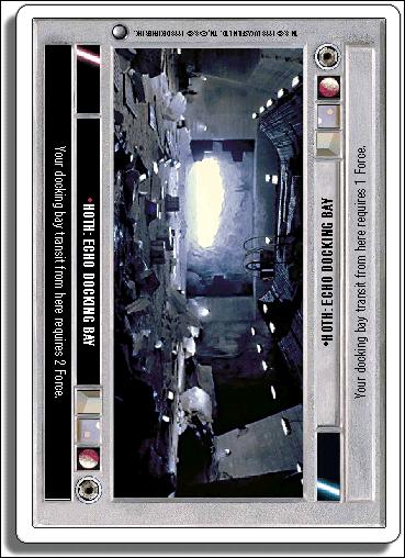 Star Wars: Hoth Revised (Base Set) card 65 Hoth: Echo Docking Bay