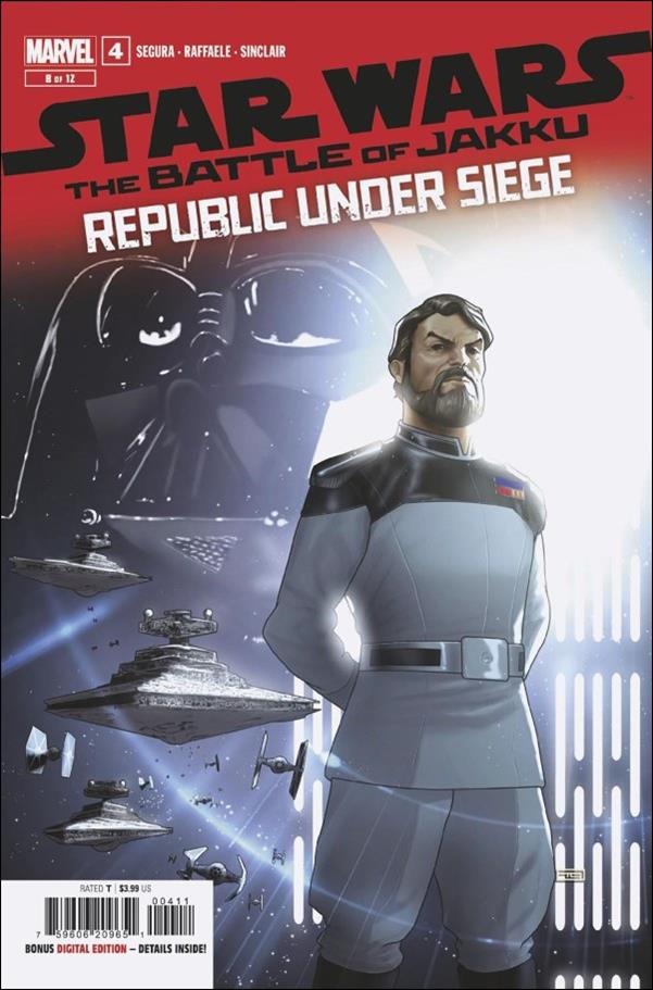 Star Wars: The Battle of Jakku - Republic Under Siege issue 4 Taurin Clarke Cover