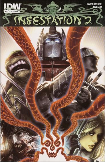 Infestation 2 issue 1 Alex Garner Cover
