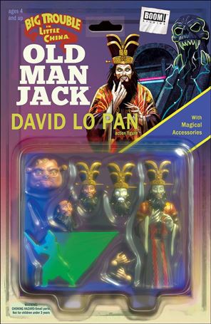 Big Trouble in Little China: Old Man Jack issue 5-B Michael Adams Action Figure Subscription Cover