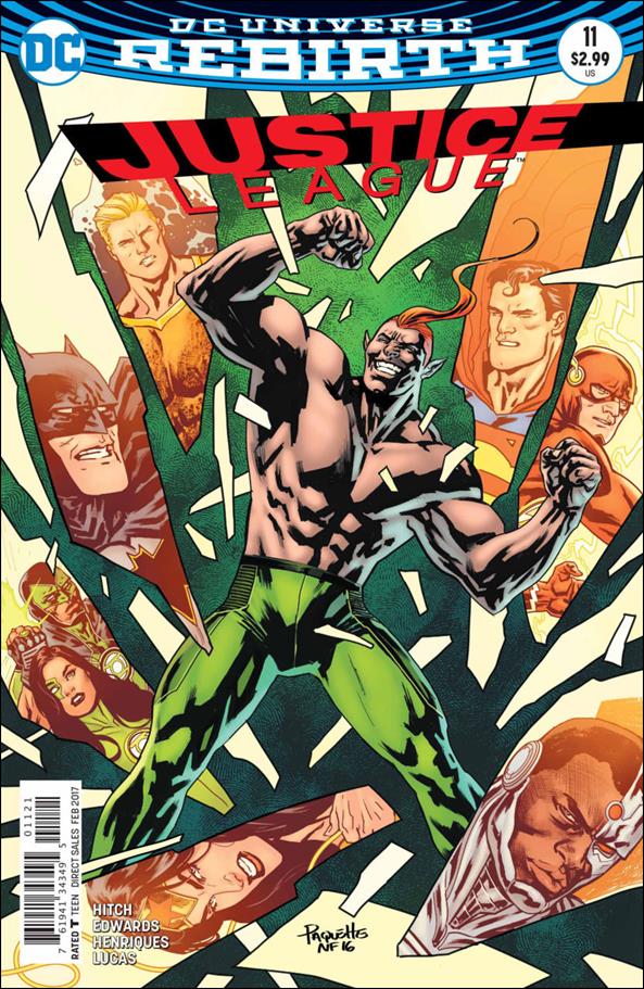 Justice League (2016) issue 11-B Yanick Paquette Cover