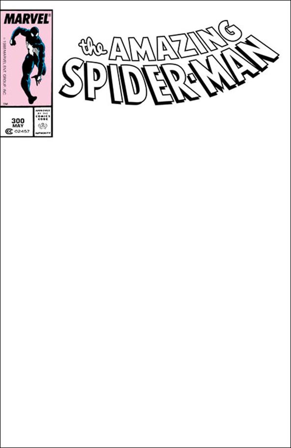 Amazing Spider-Man (1963) issue 300-J Facsimile Edition (2023) Double-Sided Blank Cover
