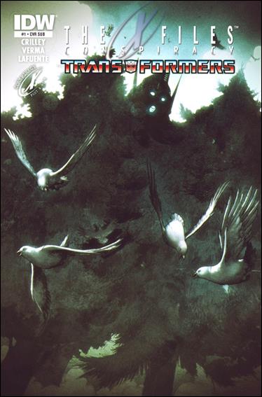 X-Files/Transformers: Conspiracy  issue 1-B Dheeraj Verma Subscription Cover