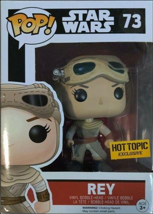 POP! Star Wars figure 73 Rey (Goggles) Hot Topic Exclusive