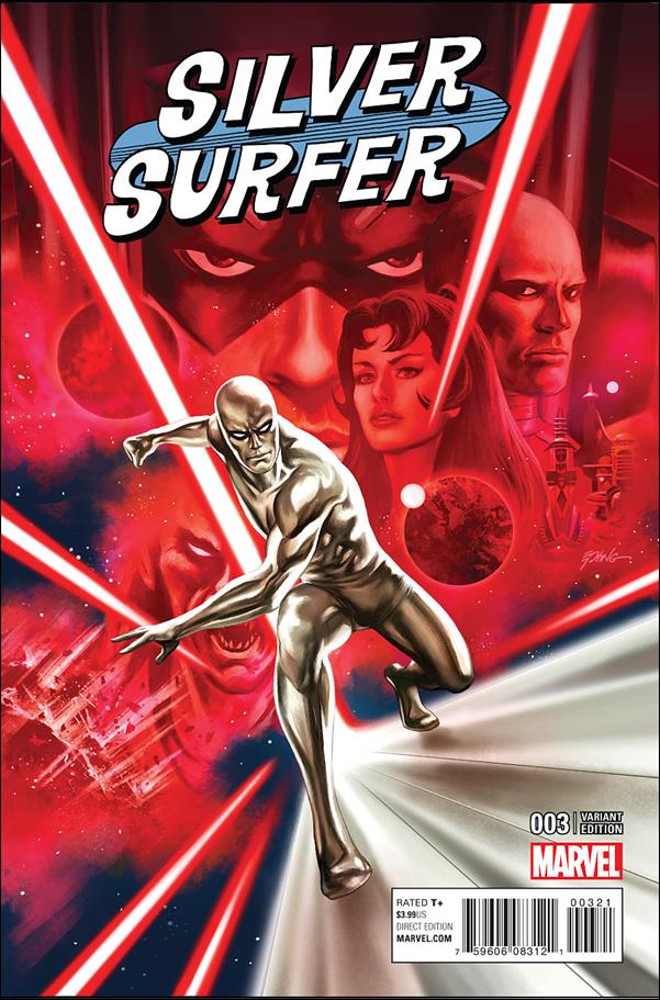 Silver Surfer (2016) issue 3-B Steve Epting 1:25 Cover