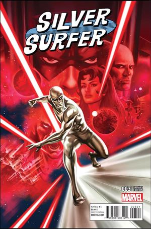 Silver Surfer (2016) issue 3-B Steve Epting 1:25 Cover