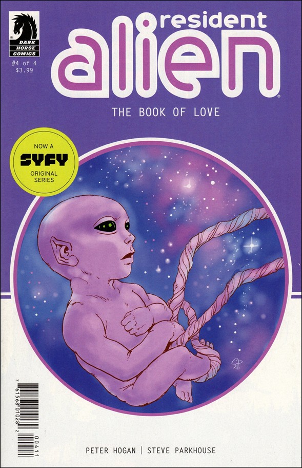 Resident Alien: The Book of Love issue 4 Steve Parkhouse Cover