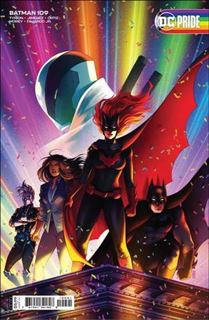 Batman (2016) issue 109-C Jen Bartel Pride Month Cardstock Cover