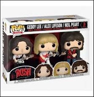 Pop! Rocks Multi-packs figure nn2 Rush: Geddy Lee/ Alex Liefson/ Neil Peart