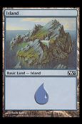 Magic the Gathering: 2010 Core Set (Base Set) card 236 Island