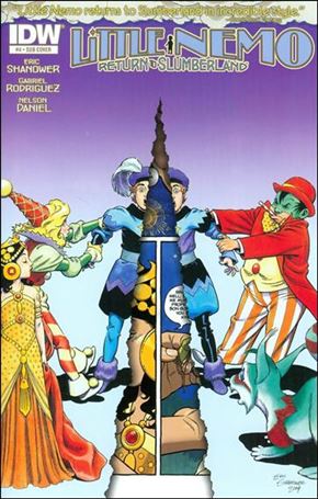 Little Nemo: Return to Slumberland issue 4-B Eric Shanower Subscription Cover