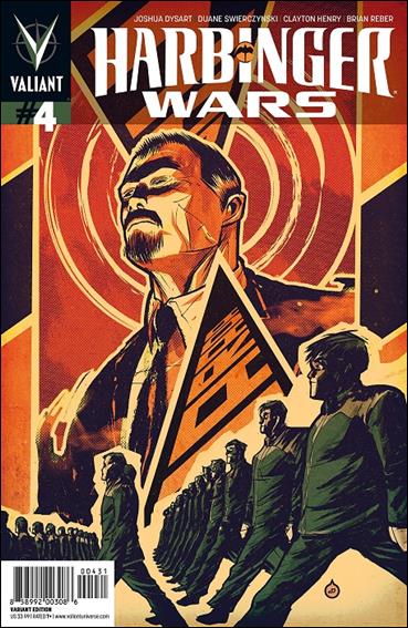 Harbinger Wars issue 4-C Juan Doe 1:20 Cover