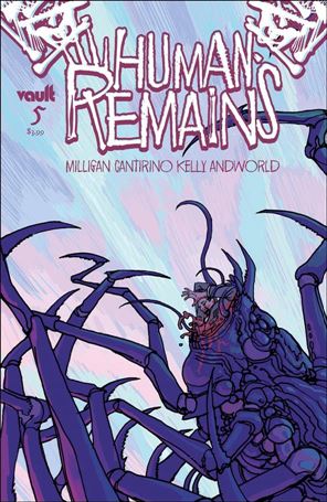 Human Remains (2021) issue 5-B Josh Hixson Cover