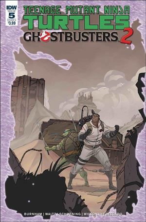 Teenage Mutant Ninja Turtles/Ghostbusters 2 Cover Image 2