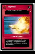 Star Wars: Special Edition Limited (Base Set) card 89 Heavy Fire Zone