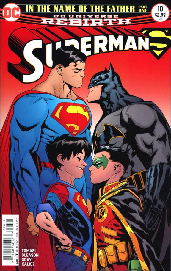 Superman (2016) issue 10-C Patrick Gleason Cover (2nd Printing)