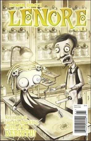 Lenore (2009) issue 1-B Mortician Cover