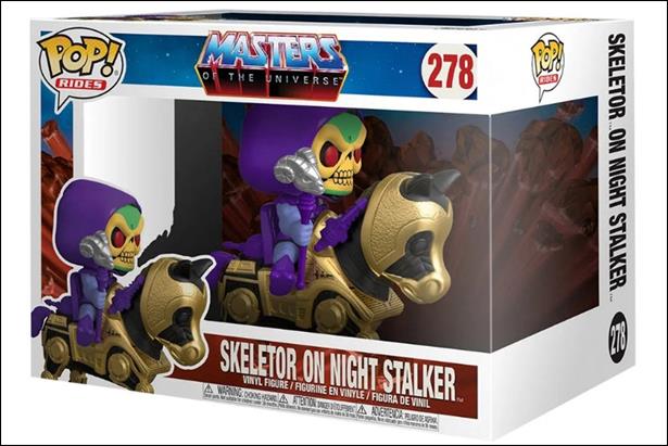 POP! Rides figure 278 Skeletor on Night Stalker