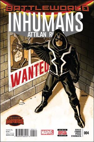 Inhumans: Attilan Rising issue 4 Dave Johnson Standard Cover