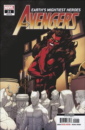 Avengers (2018/07) issue 21-C Jason Masters Cover (2nd Printing)