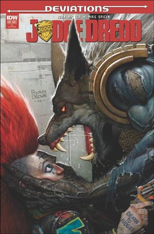 Judge Dredd: Deviations issue nn-C Ryan Brown 1:10 Cover