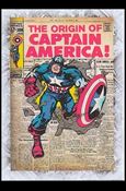 Marvel Beginnings: Series 2 (Breakthrough Issues Comic Cover Subset) card B-51 Captain America #109