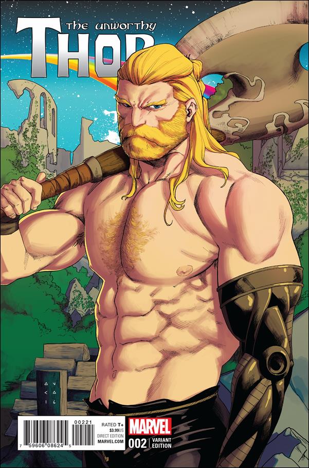 Unworthy Thor issue 2-B Kris Anka Cover