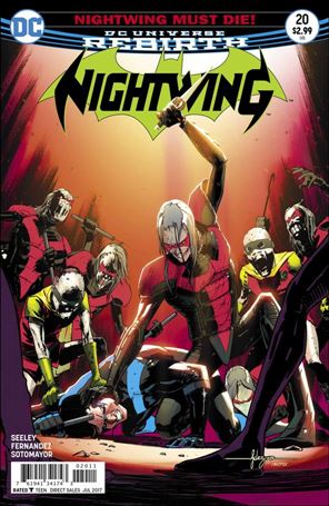 Nightwing (2016) issue 20 Javier Fernandez Cover