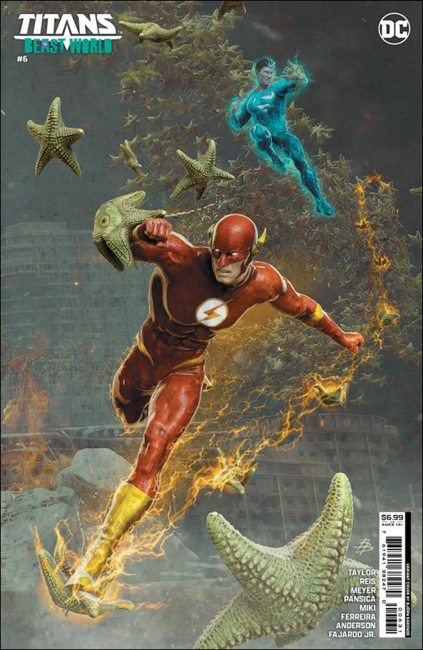 Titans: Beast World issue 6-B Björn Barends Cardstock Cover