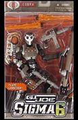 G.I. Joe: SIGMA 6 (Soldier Assortment) figure 13 Firefly - Cobra Saboteur (Wearing claw in package)