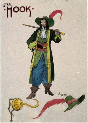 Charles Vess (Base Set) card 68 Hook (Costume Sketch)