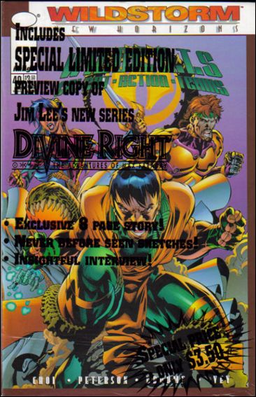 WildC.A.T.s: Covert Action Teams issue 40 Polybagged with Divine Right Preview