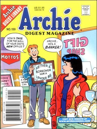 Archie Comics Digest Magazine issue 159-Z-INVALID