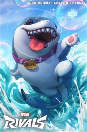 Jeff the Land Shark issue 1-F Stanley 'Artgerm' Lau Marvel Rivals Cover