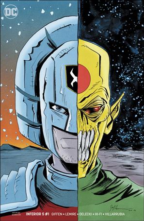 Inferior 5 issue 1-B Jeff Lemire Cover