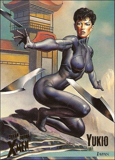 1996 Fleer Ultra X-Men: Wolverine (Base Set) card 34 Yukio