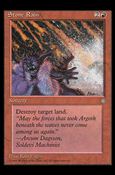 Magic the Gathering: Ice Age (Base Set) card 217 Stone Rain