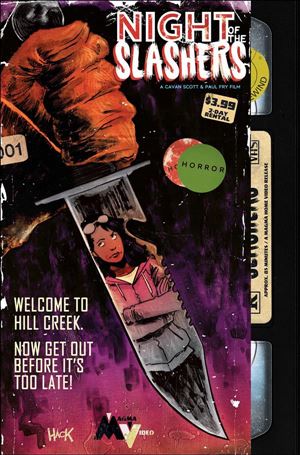 Night of the Slashers issue 1-B Robert Hack Cover